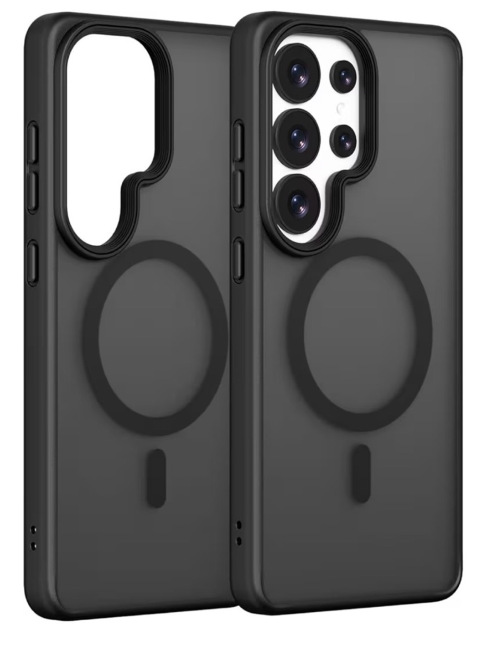 Samsung Galaxy S26 Ultra Case Magnetic Matte Frosted Anti Fingerprint Black